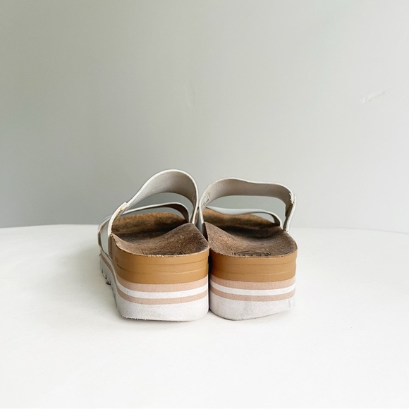 Reef Cushion Vista Hi Platform Two Strap White Slide Sandals Women’s 7 - Picture 4 of 9